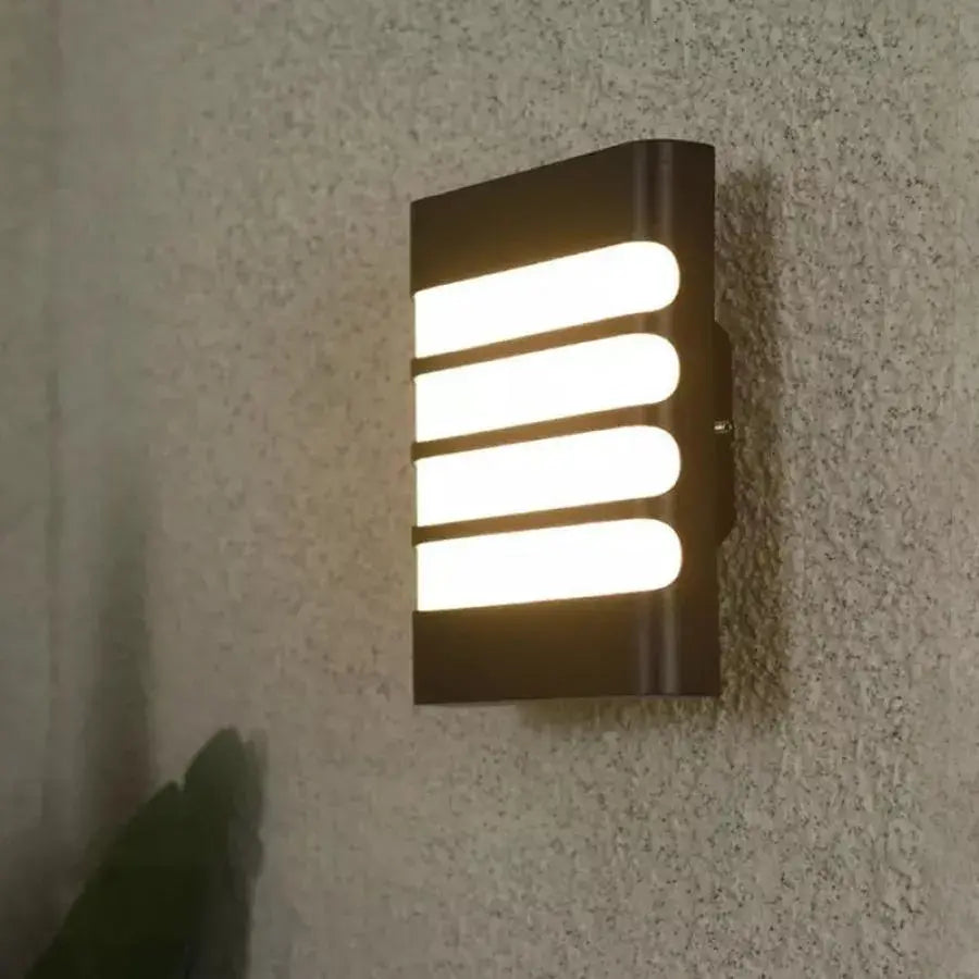 Aplica Exterior Raisa, 18W, 6000K, Negru