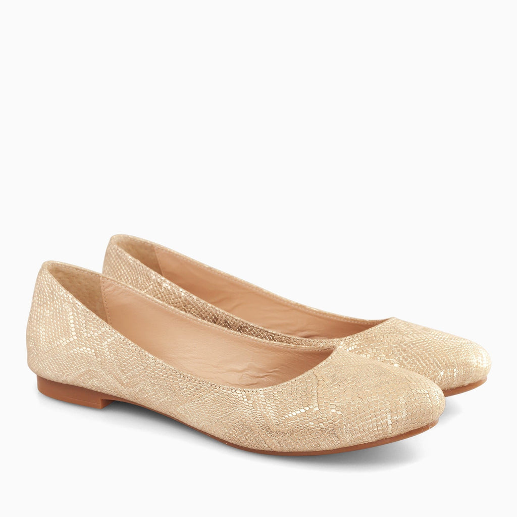 Balerini din piele naturala Goldwyn