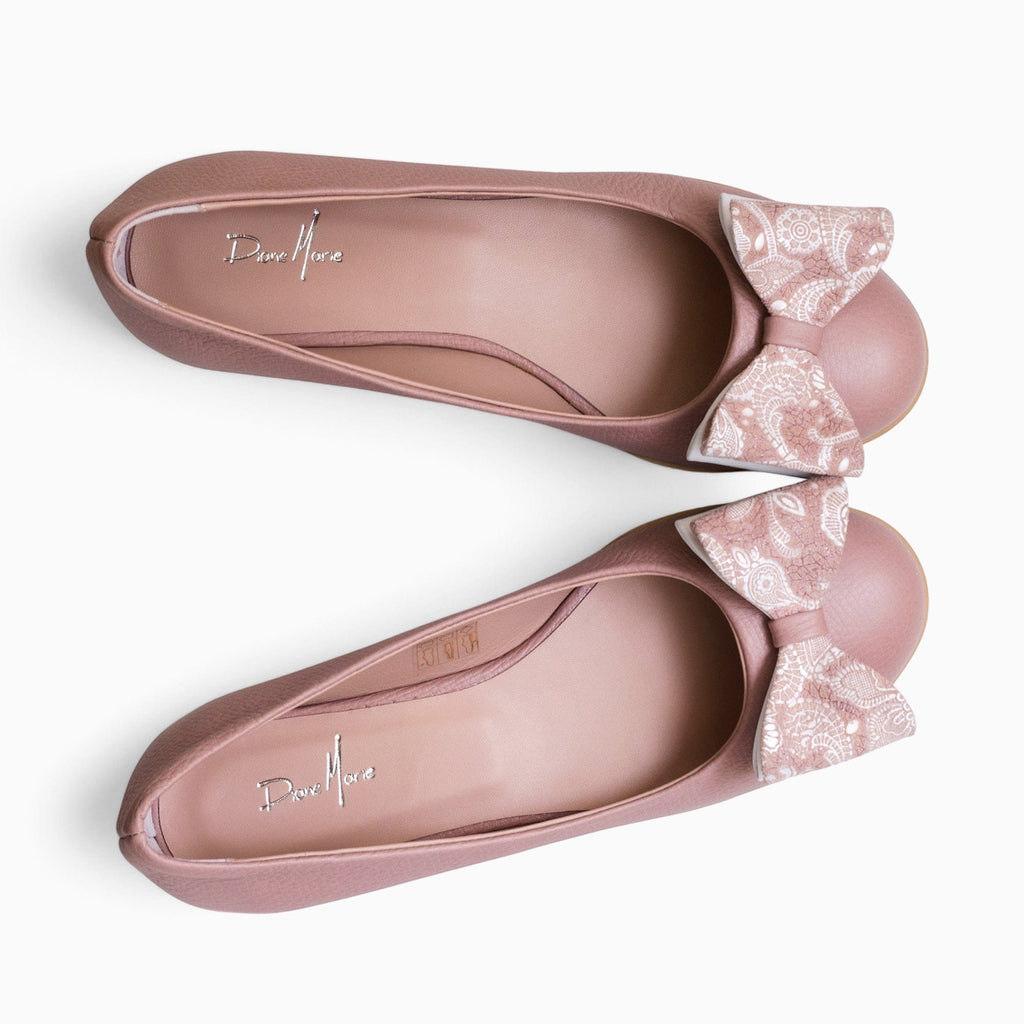 Balerini din piele naturala grej funde Vancouver