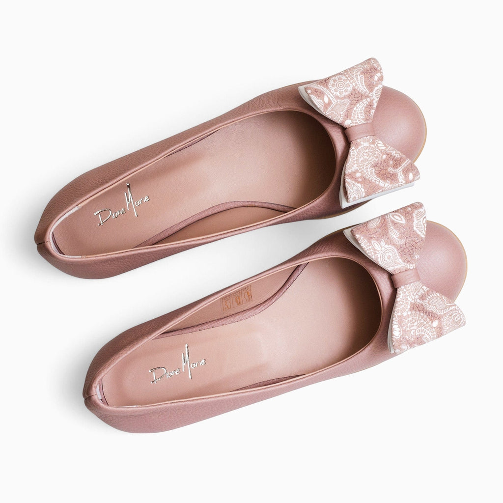 Balerini din piele naturala grej funde Vancouver