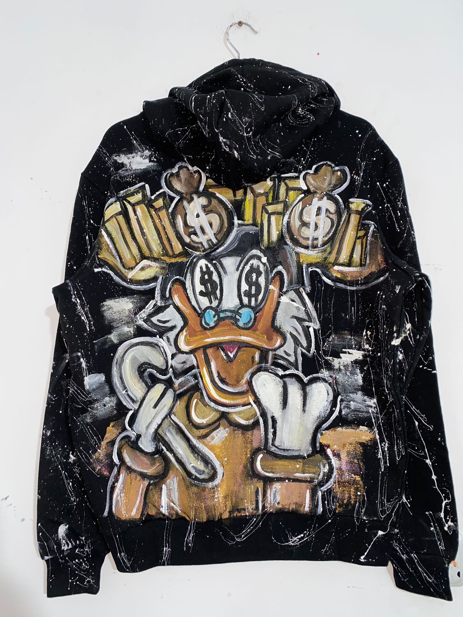 Hoodie Rich Duffy - Handpainted Premium