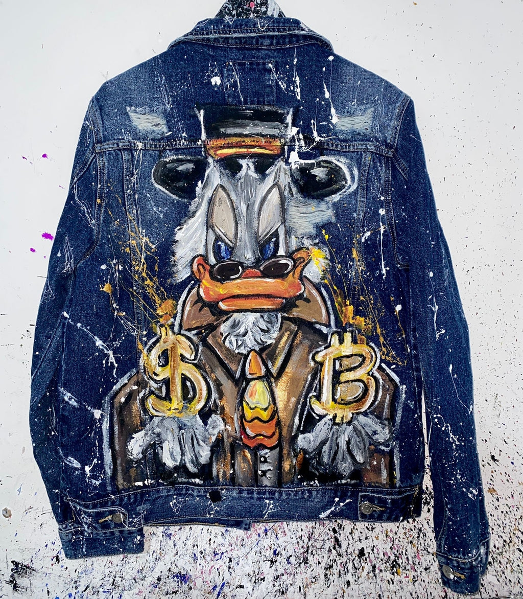 Jachetă Denim Money Duck - Handpainted Premium