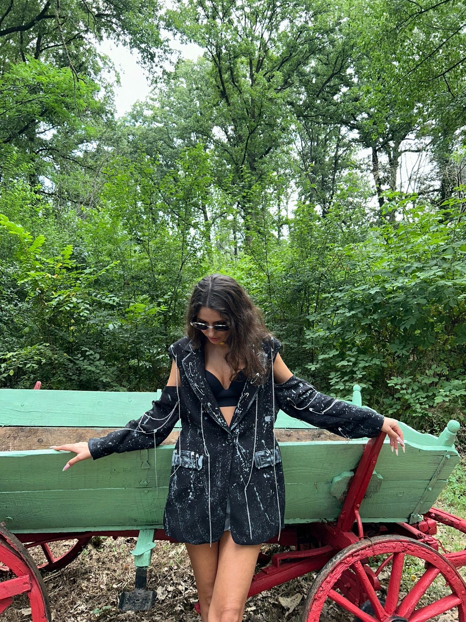 Sacou Paint Splash - Accesorizat Manual