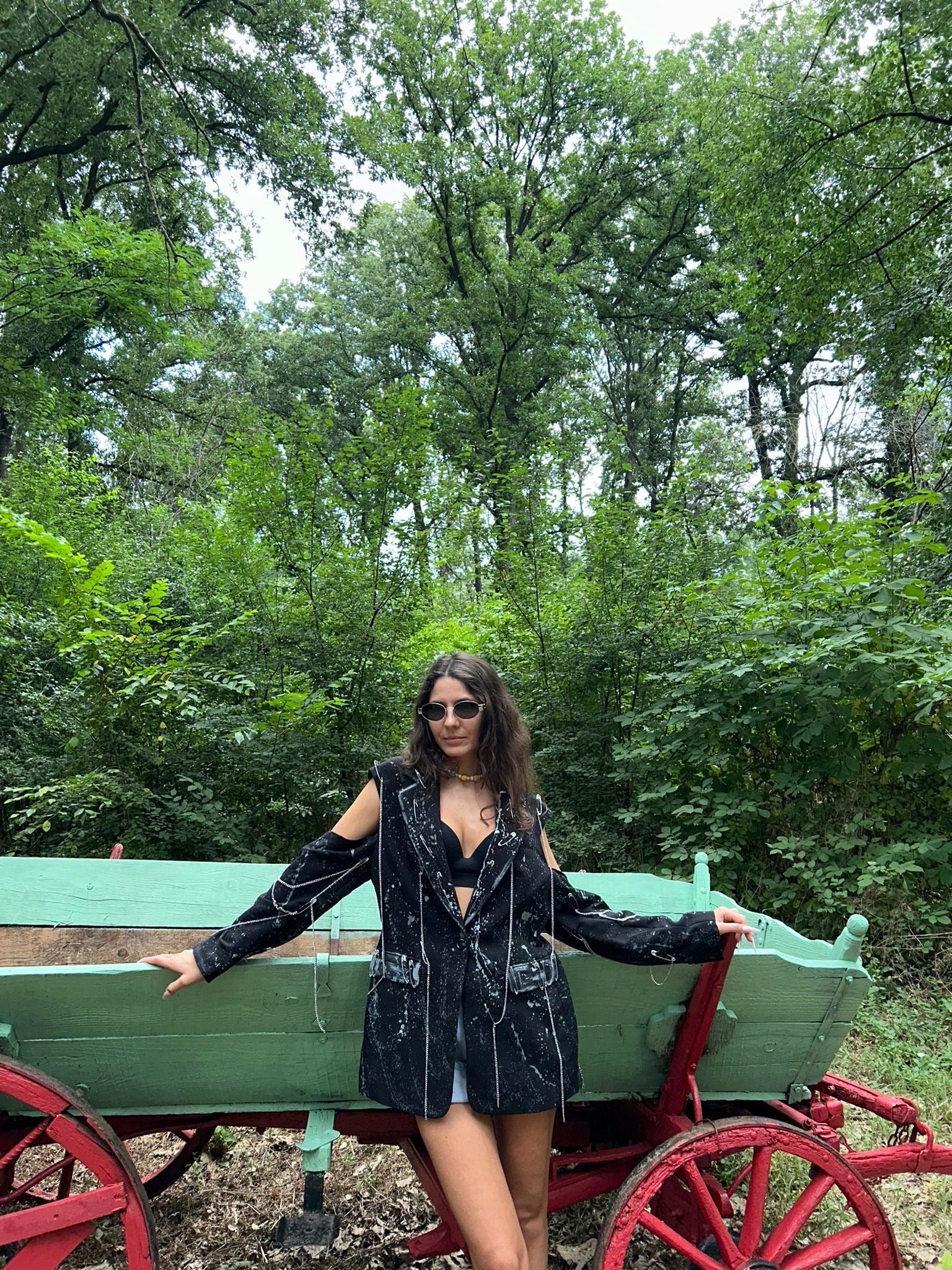 Sacou Paint Splash - Accesorizat Manual