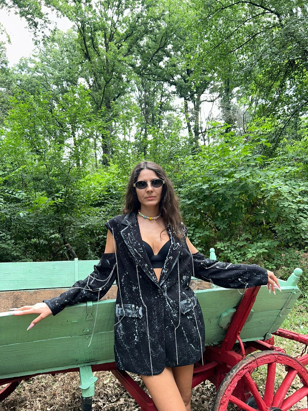 Sacou Paint Splash - Accesorizat Manual