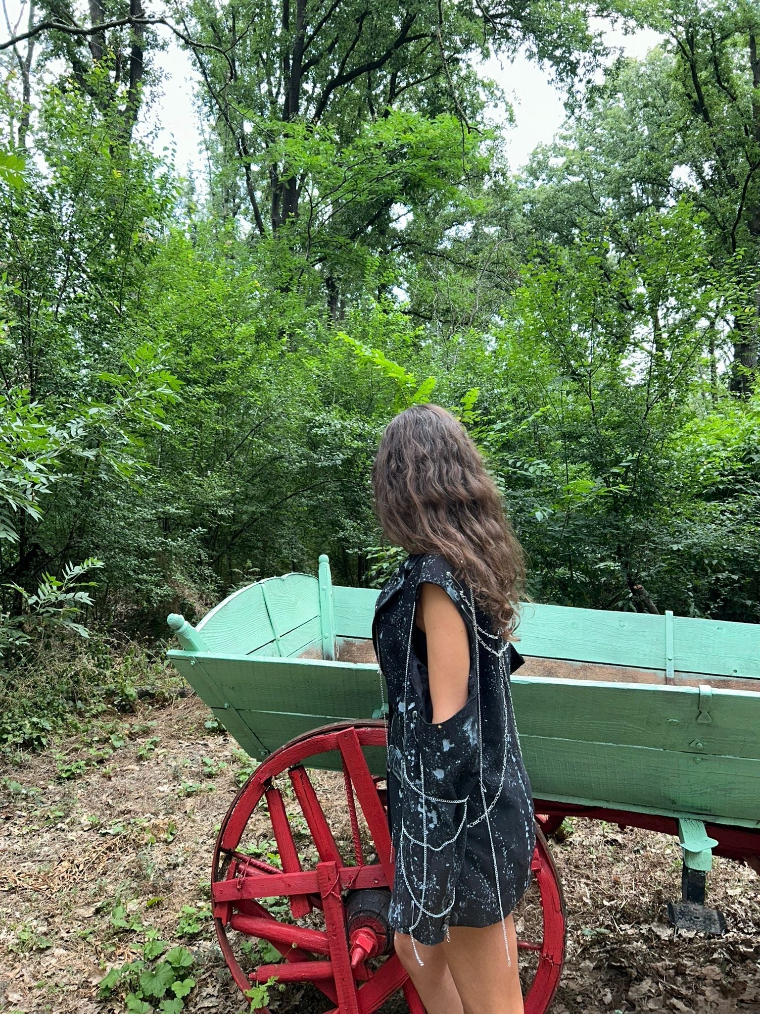 Sacou Paint Splash - Accesorizat Manual