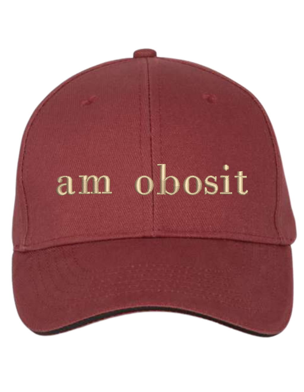 Sapca unisex Am obosit brodata