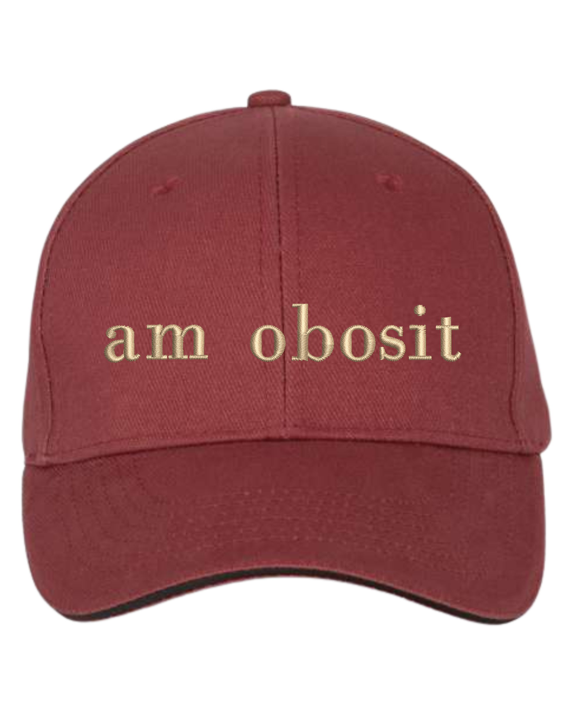 Sapca unisex Am obosit brodata