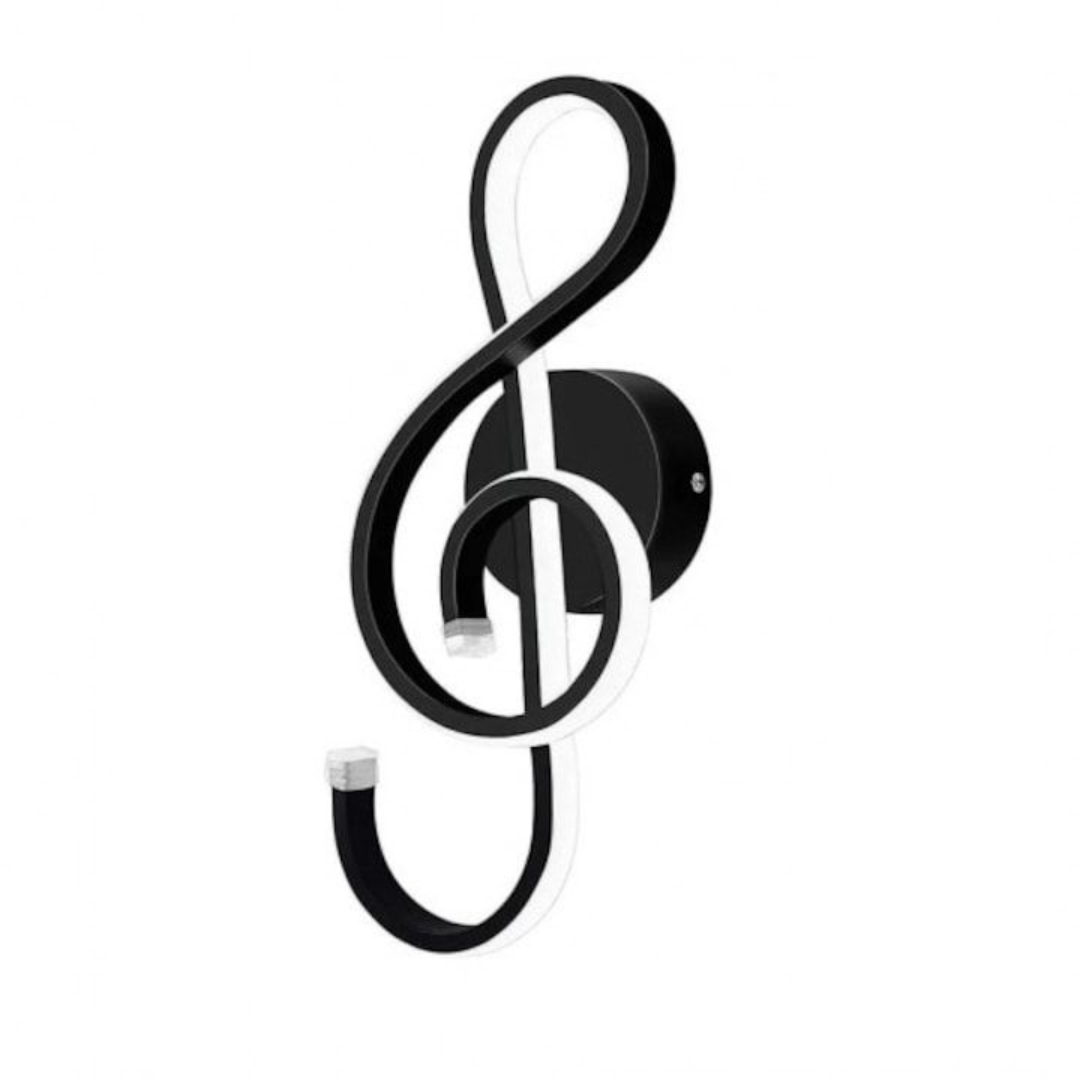 Aplica LED Cheia Sol 11W Lumina Rece/Calda/Neutra Metal Negru